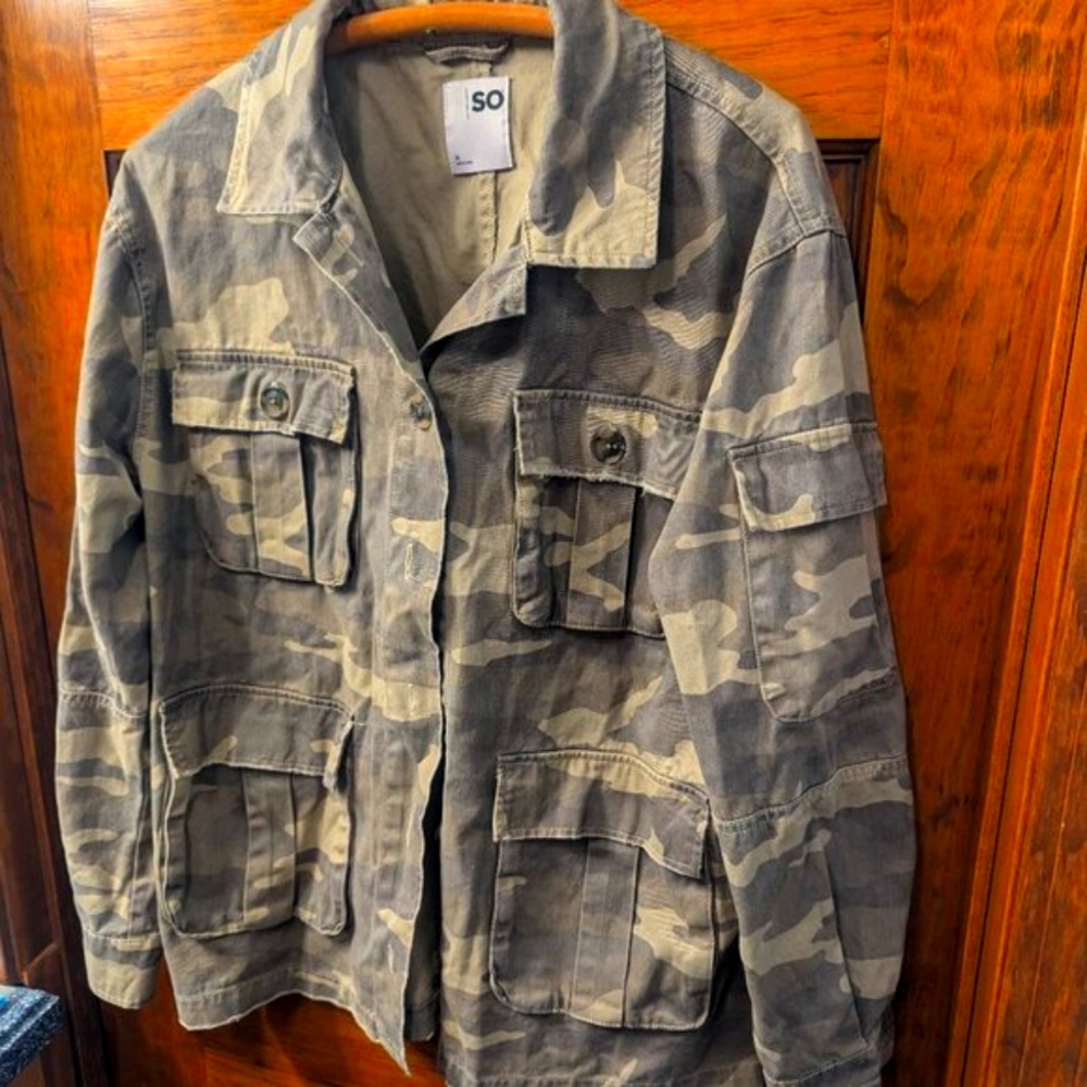 Camo Jacket by SO Size: Medium